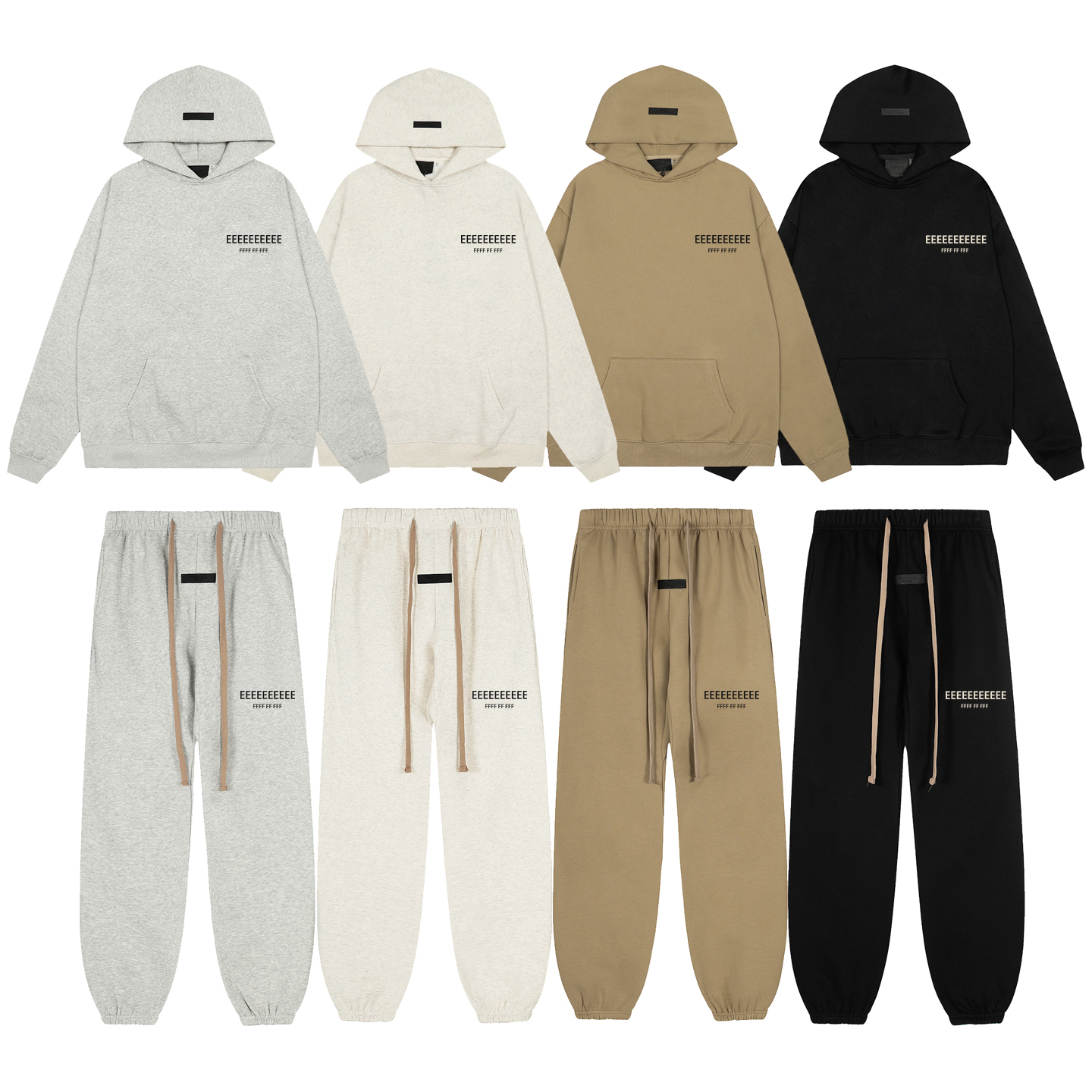 Street Fashion For Man - Fashion Double-Line Matching Set Men's Drawstring