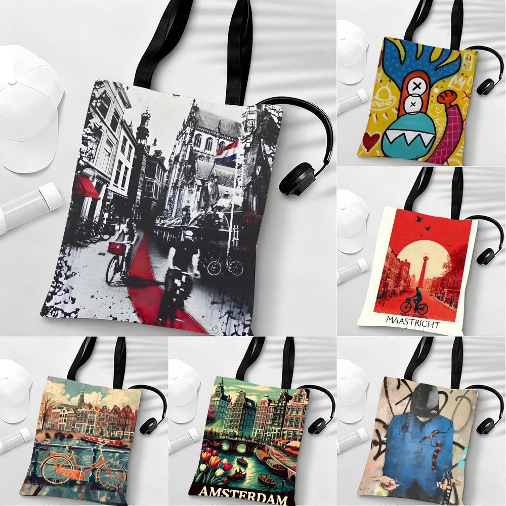 Street Fashion Types - Storage Bags Lightweight Eco Friendly Fashionable