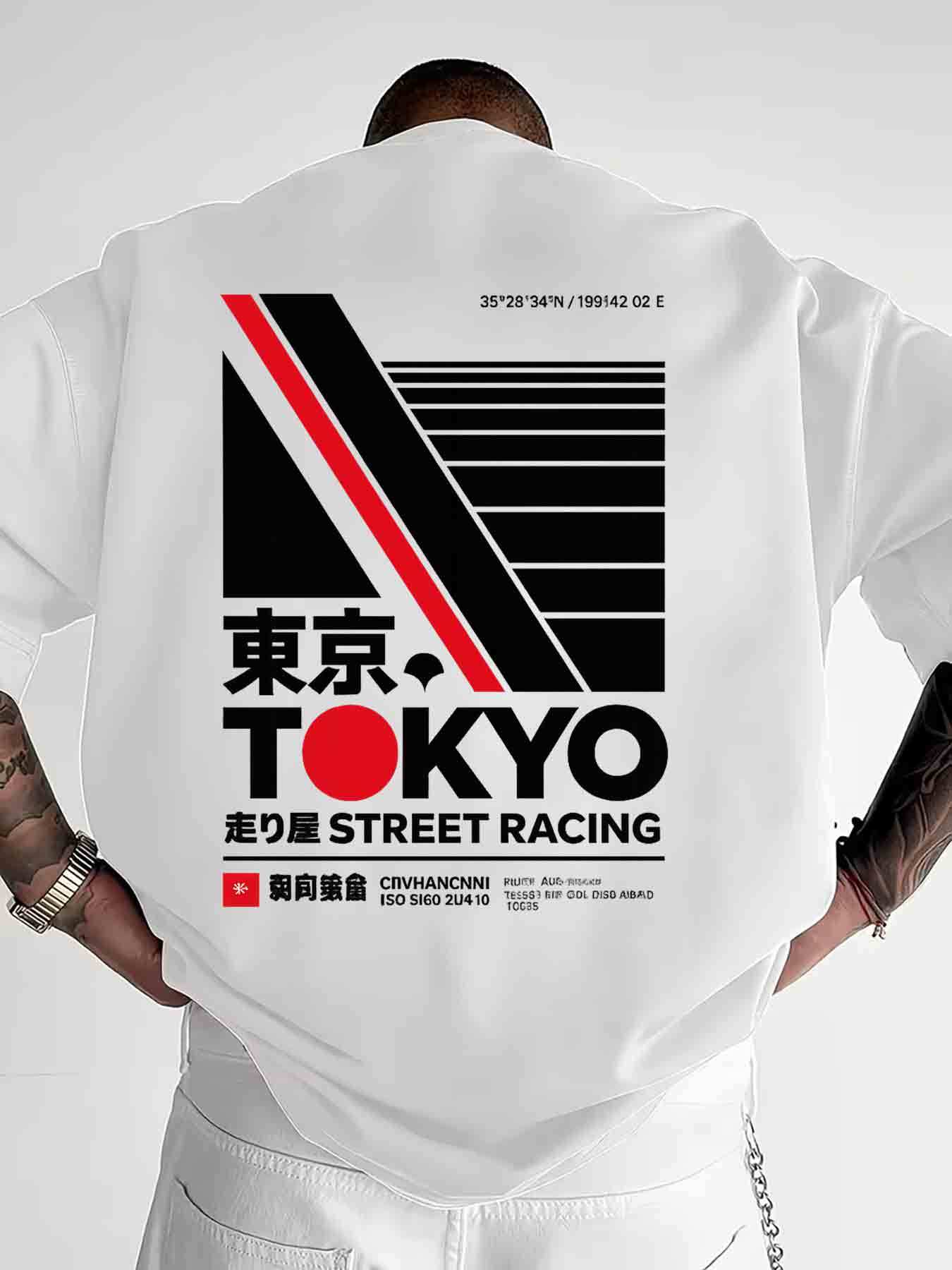 Street Fashion Tokyo - Japanese Tokyo Street StylePrint Tee Y2K