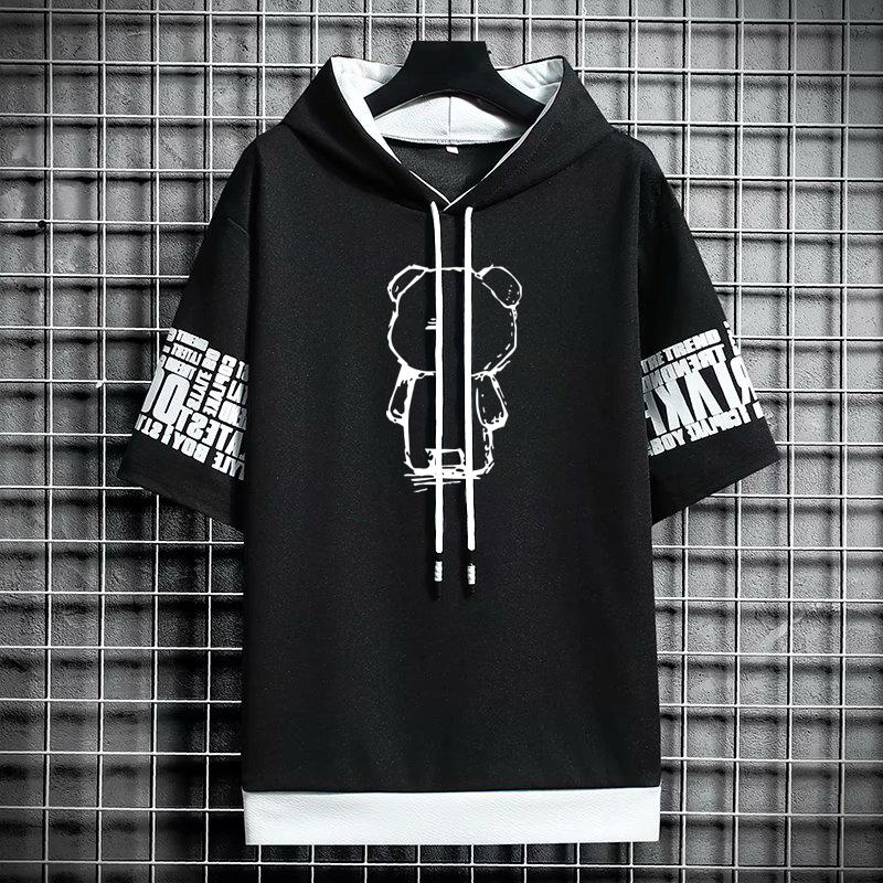 Graphic Hoodie Streetwear - T Shirt for Men Clothing Streetwear