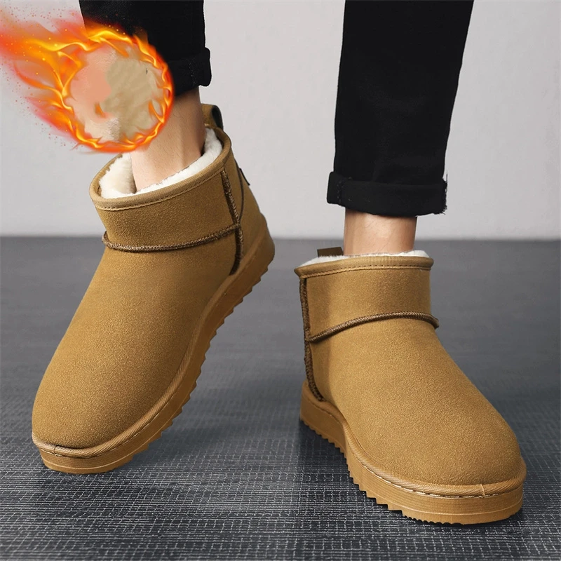 Street Fashion Brand - New Brown Suede Mini Boots for