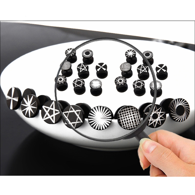 1 piece Street pop Punk Women  - مراجعة Street Fashion Earrings وسعره