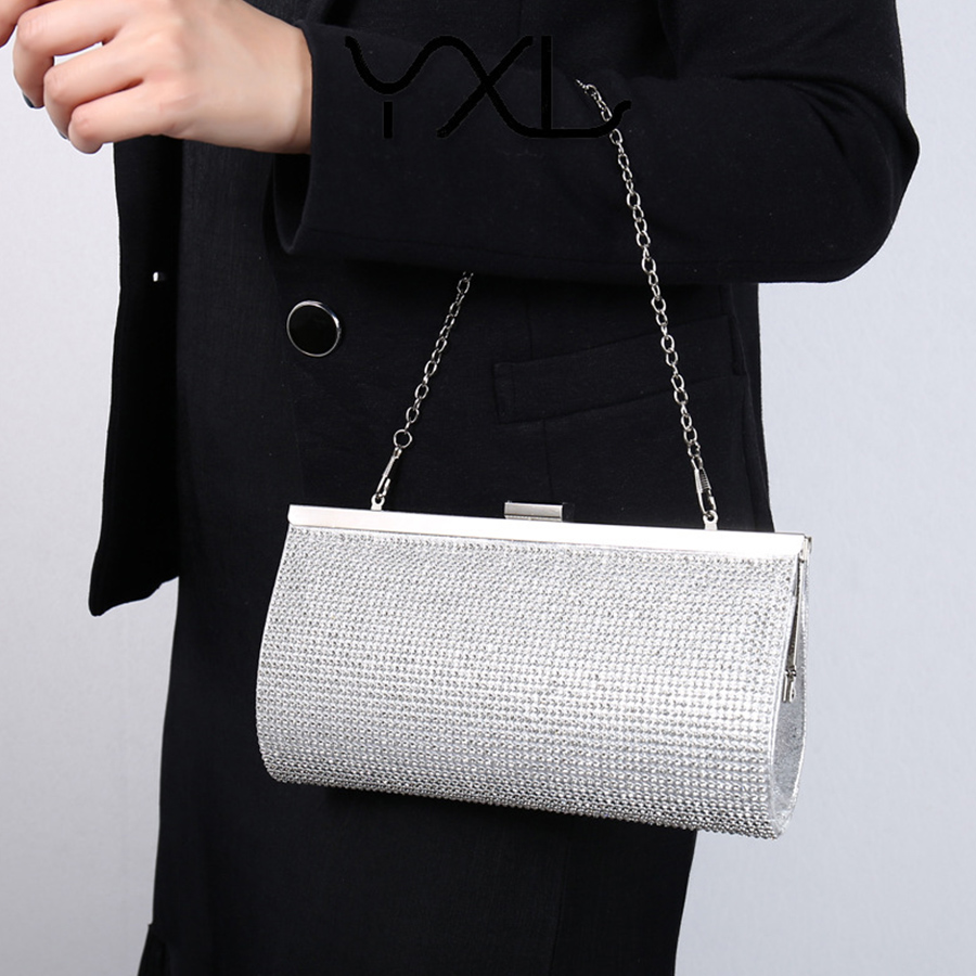 Chain Women Evening Bag Clip S - مراجعة Street Fashion Photo وسعره