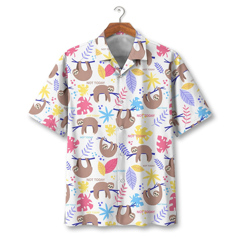 Australia Sloth Hawaiian Shirt - مراجعة Street Fashion Australia وسعره