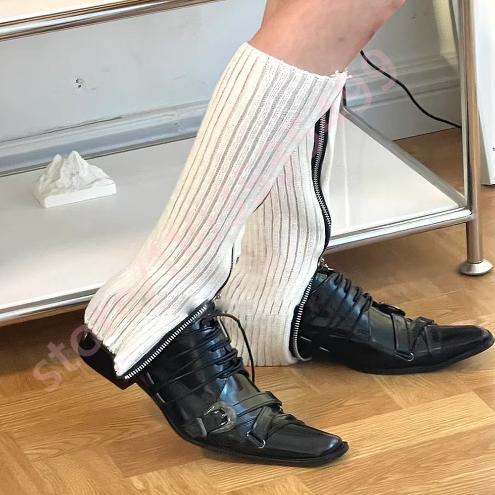 Black Pointed Toe Women's Thic - مراجعة Street Fashion Men 2025 وسعره