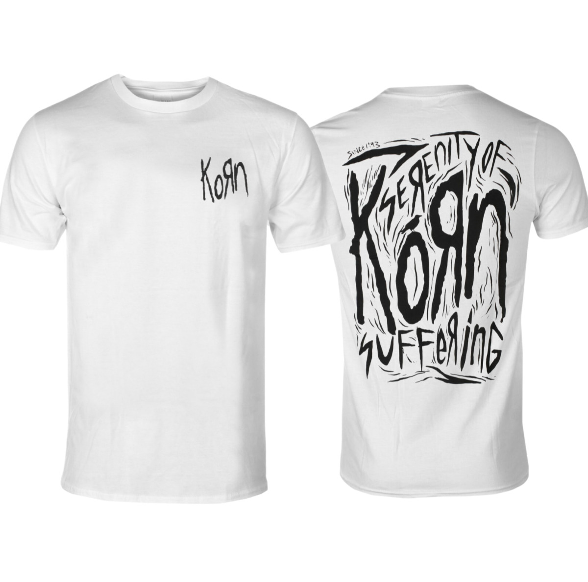 Korn Scratched Type Artistic P - مراجعة Street Fashion Types وسعره