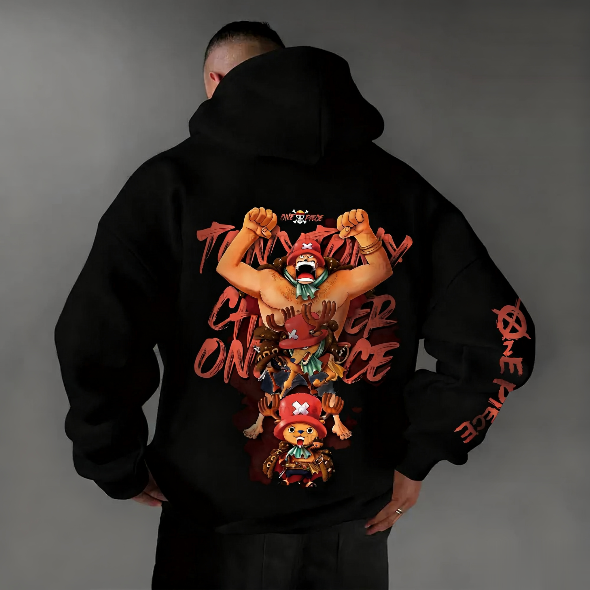 One Piece Chopper Graphic Pull - مراجعة Graphic Hoodie Streetwear وسعره