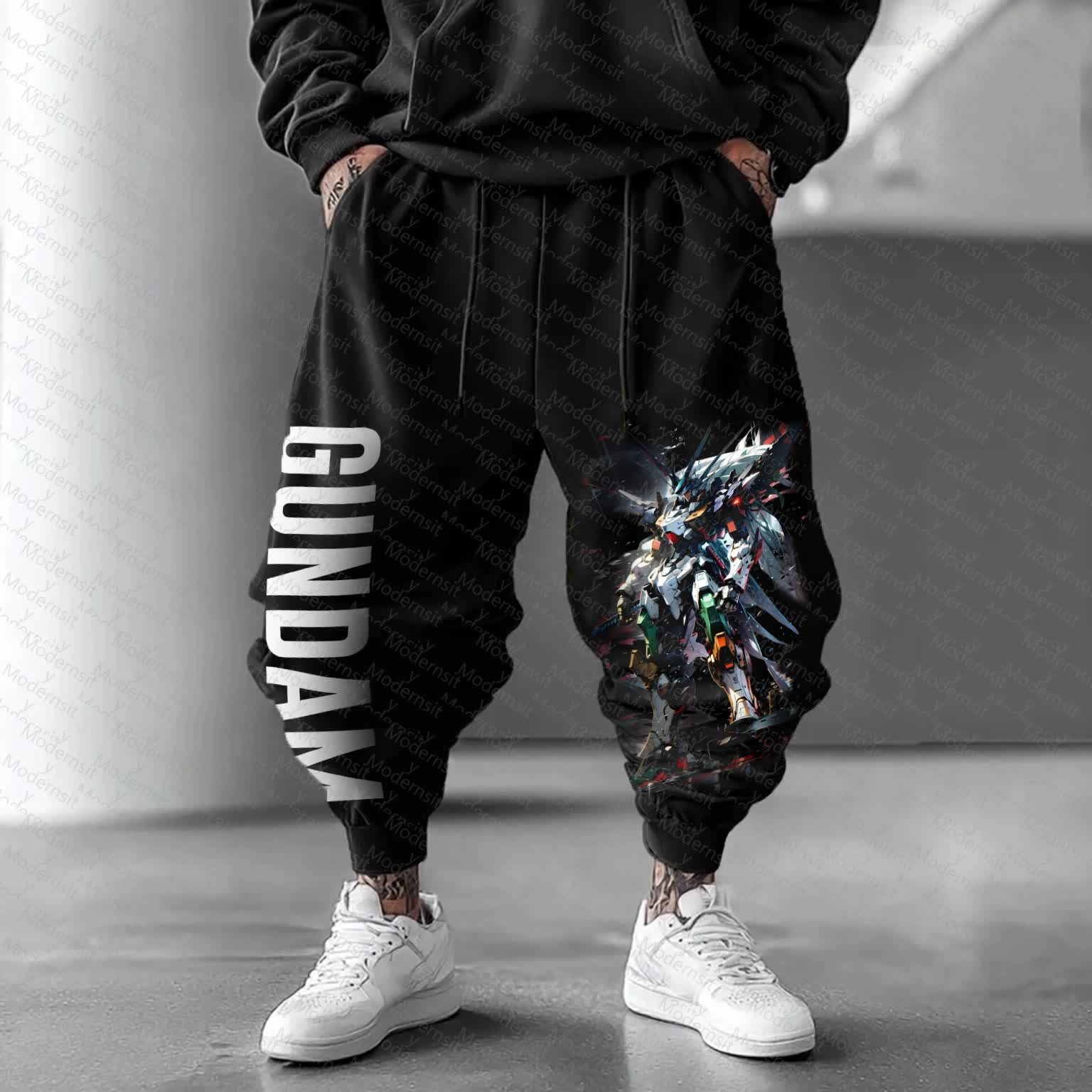 Men Women GUNDAM Anime Hoodie  - مراجعة Graphic Hoodie Streetwear وسعره