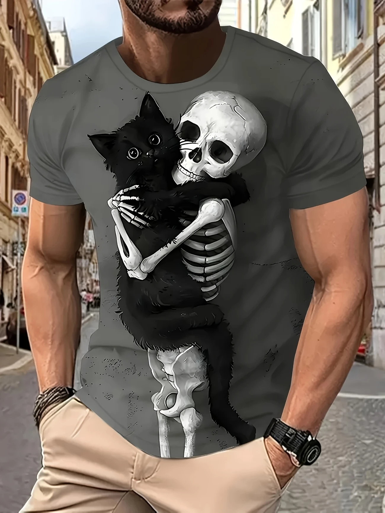 Fun Quirky Abstract Art 3D Pri - مراجعة Quirky Street Fashion وسعره