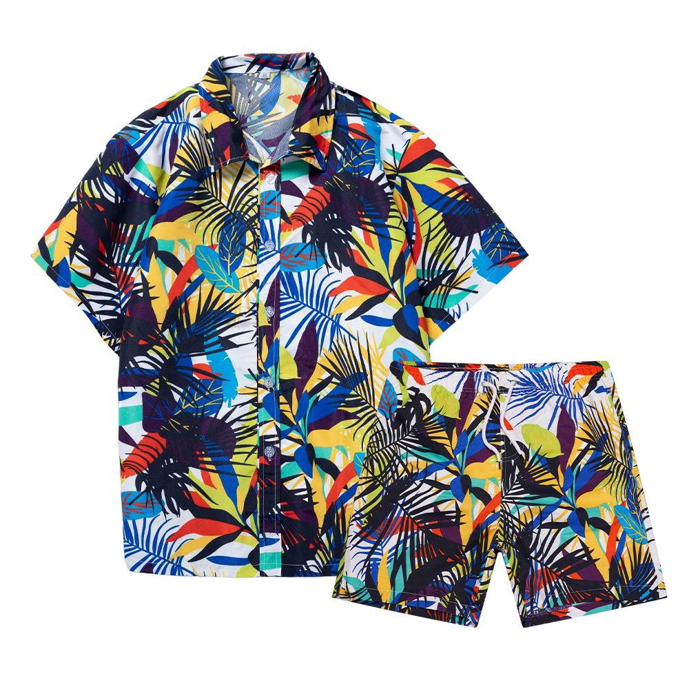 Hawaiian Coconut Tree 3D Print - مراجعة Street Fashion For Man وسعره