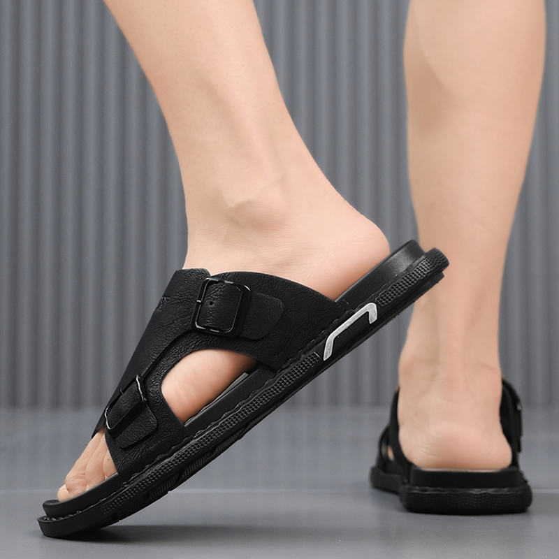 Large Sandals 2025 Summer New  - مراجعة Street Fashion Men 2025 وسعره
