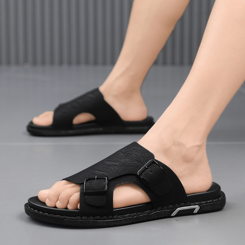 Large Sandals 2025 Summer New  - مراجعة Street Fashion Men 2025 وسعره