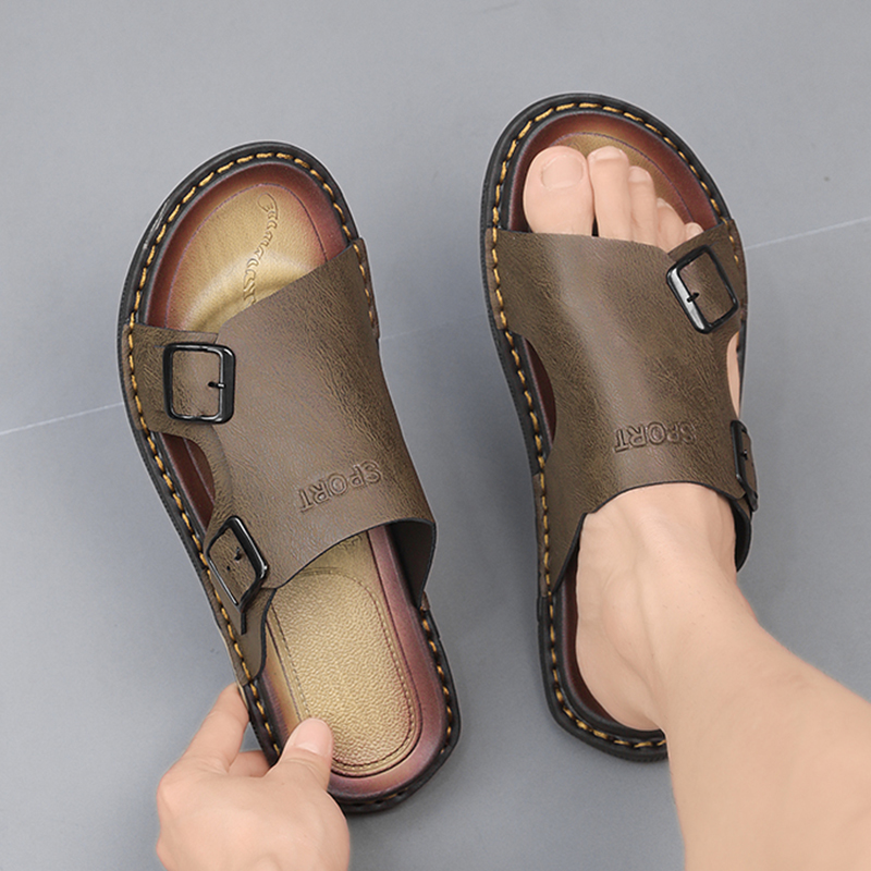 Large Sandals 2025 Summer New  - مراجعة Street Fashion Men 2025 وسعره