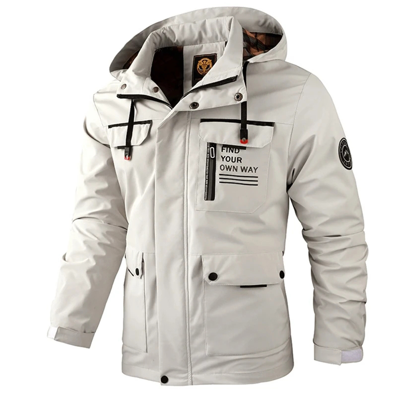 Autumn Men's Windbreaker Hoode - مراجعة Windbreak Shell Jacket وسعره