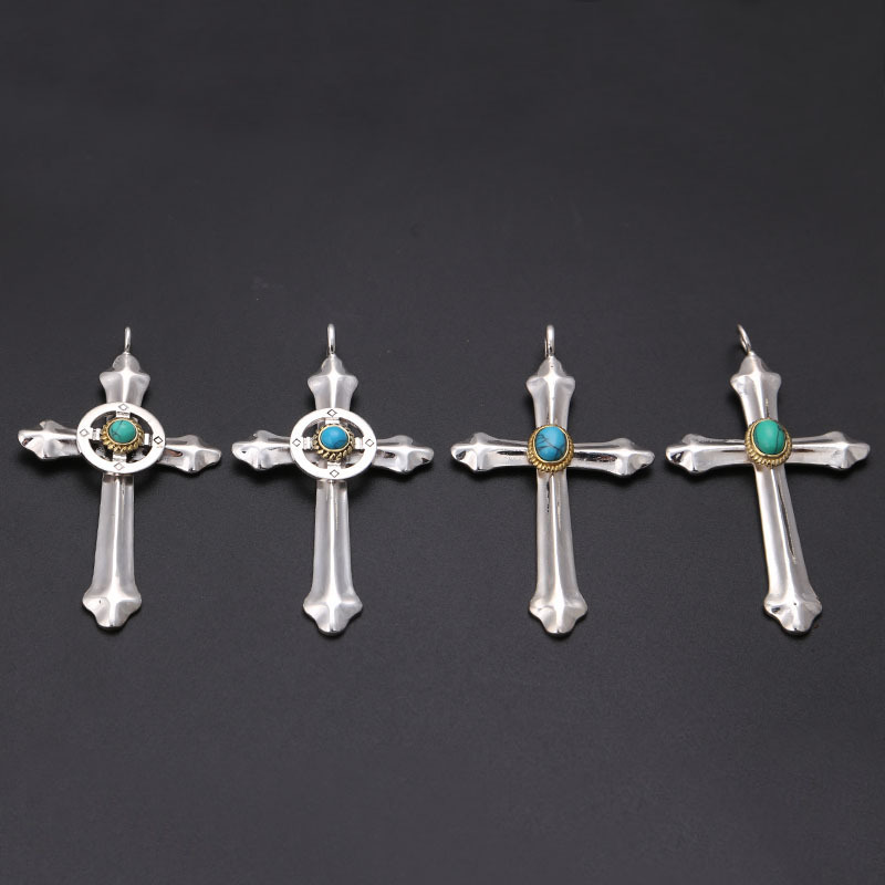 Sterling Silver Turquoise Cros - مراجعة Street Fashion Photo وسعره