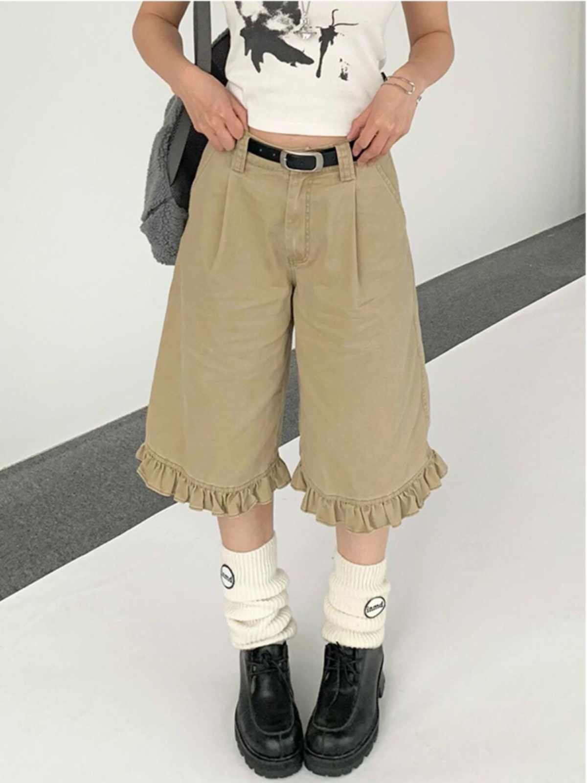 Summer Women's American Retro  - مراجعة Street Fashion Baggy وسعره