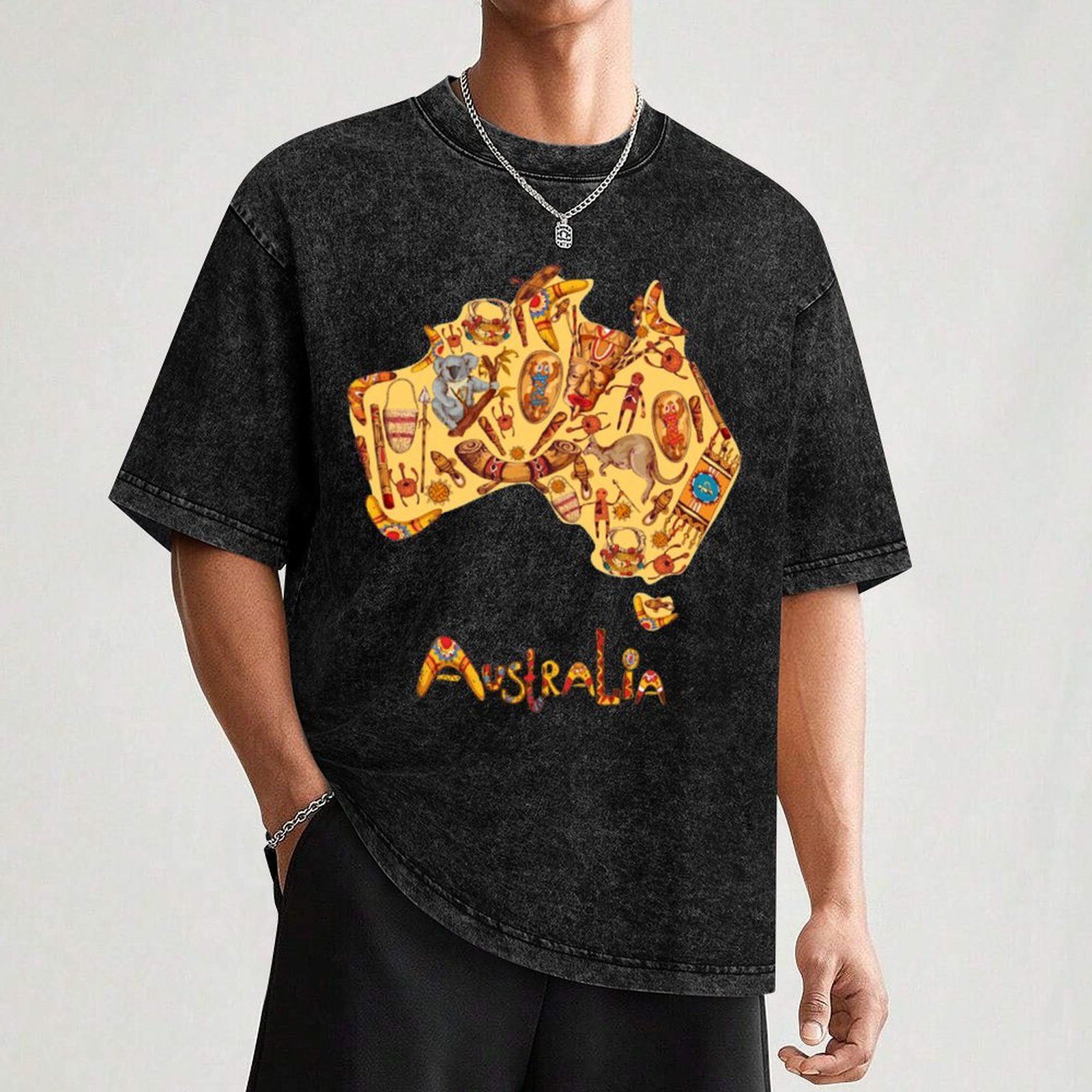 Aboriginal Flag Aboriginal Map - مراجعة Street Fashion Australia وسعره