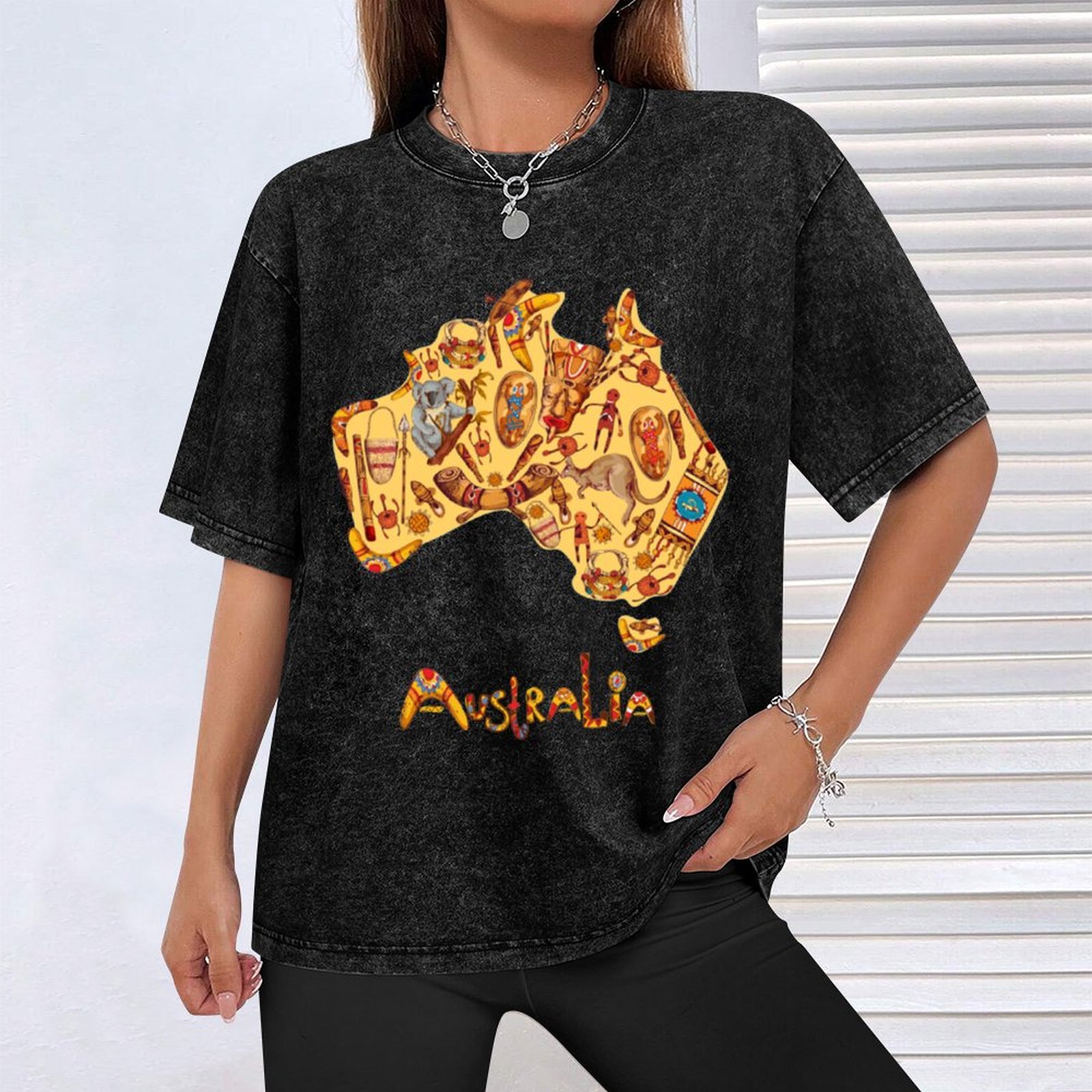 Aboriginal Flag Aboriginal Map - مراجعة Street Fashion Australia وسعره