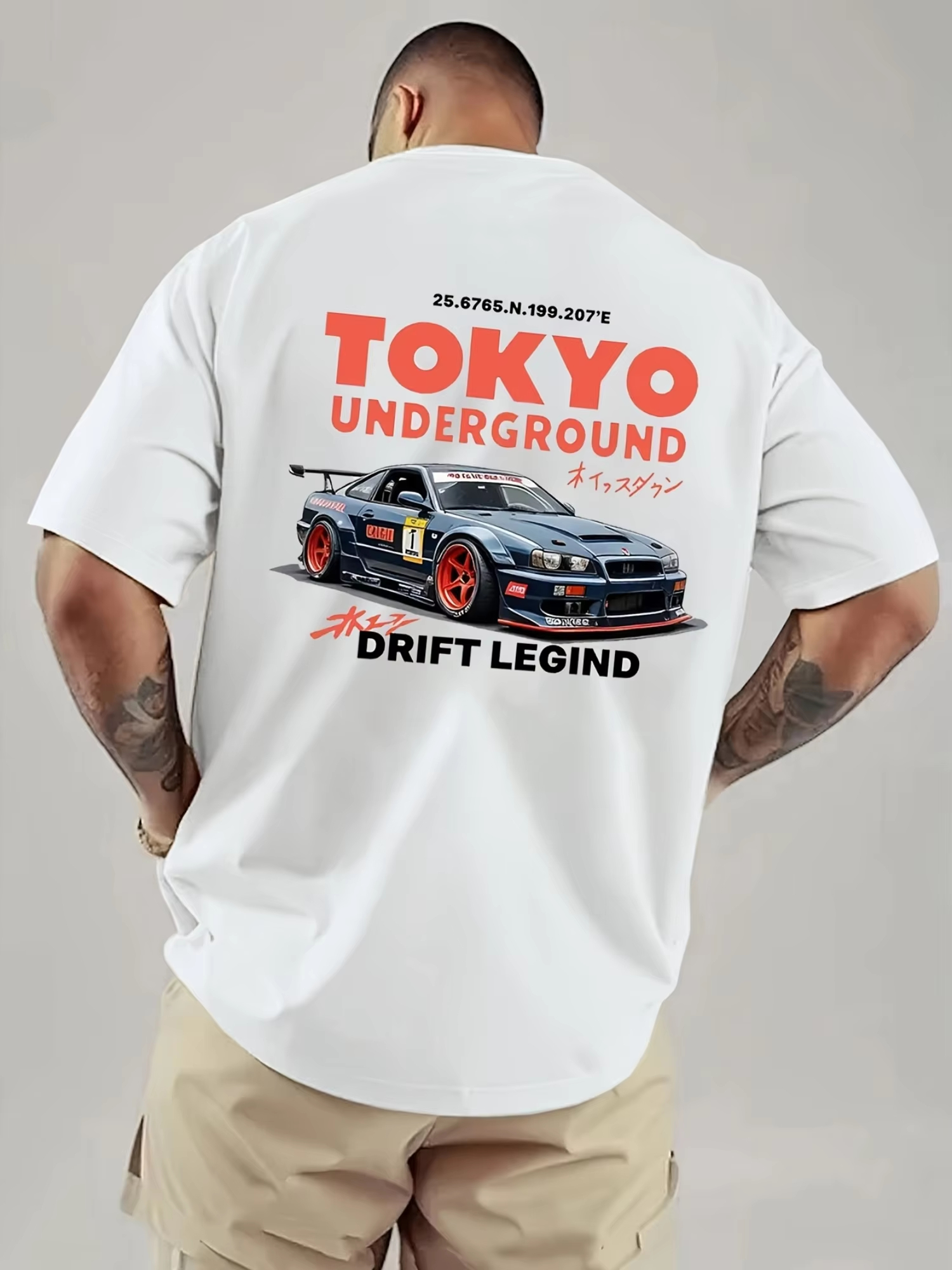 Men's Cotton T-shirt for Summe - مراجعة Street Fashion Tokyo وسعره
