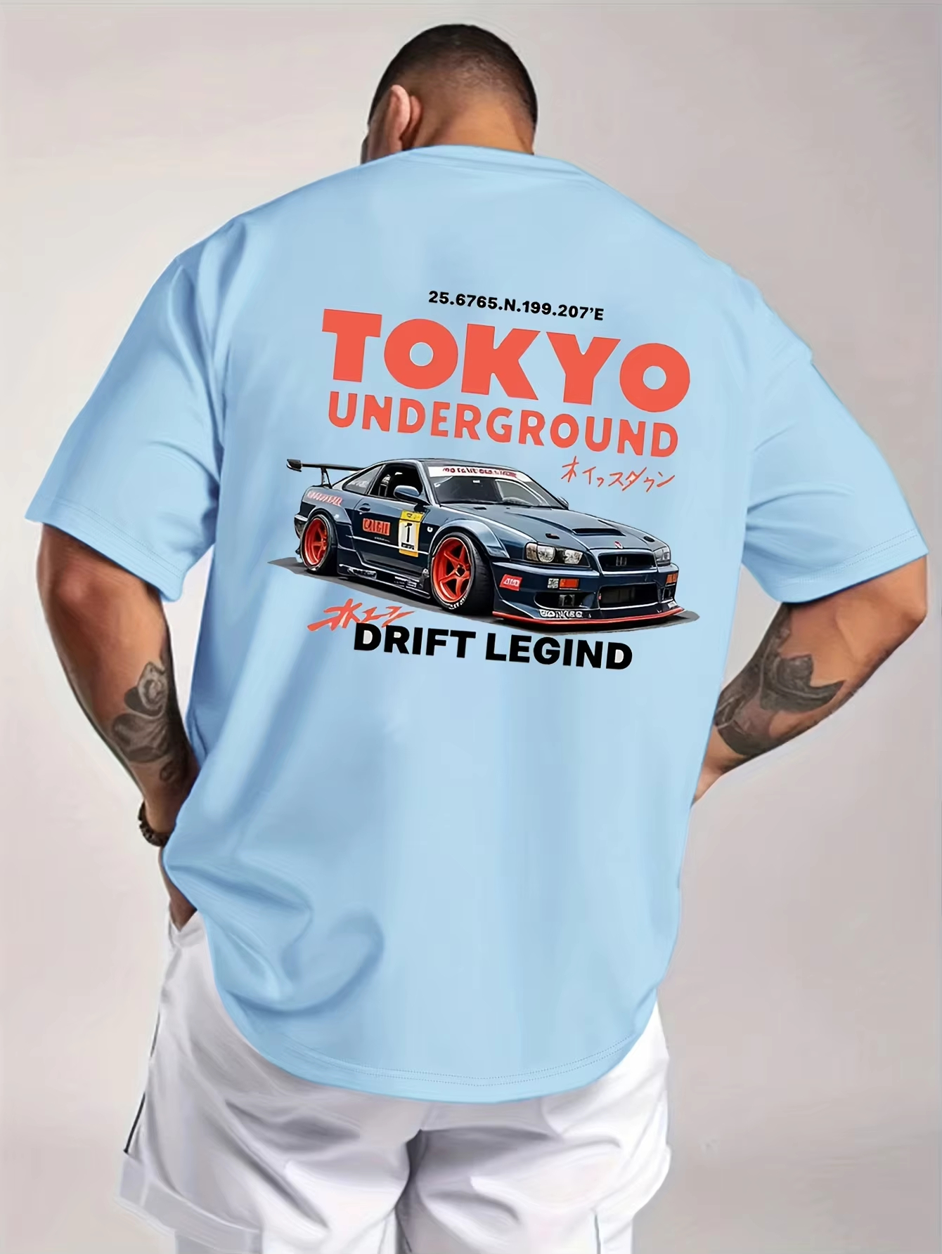 Men's Cotton T-shirt for Summe - مراجعة Street Fashion Tokyo وسعره