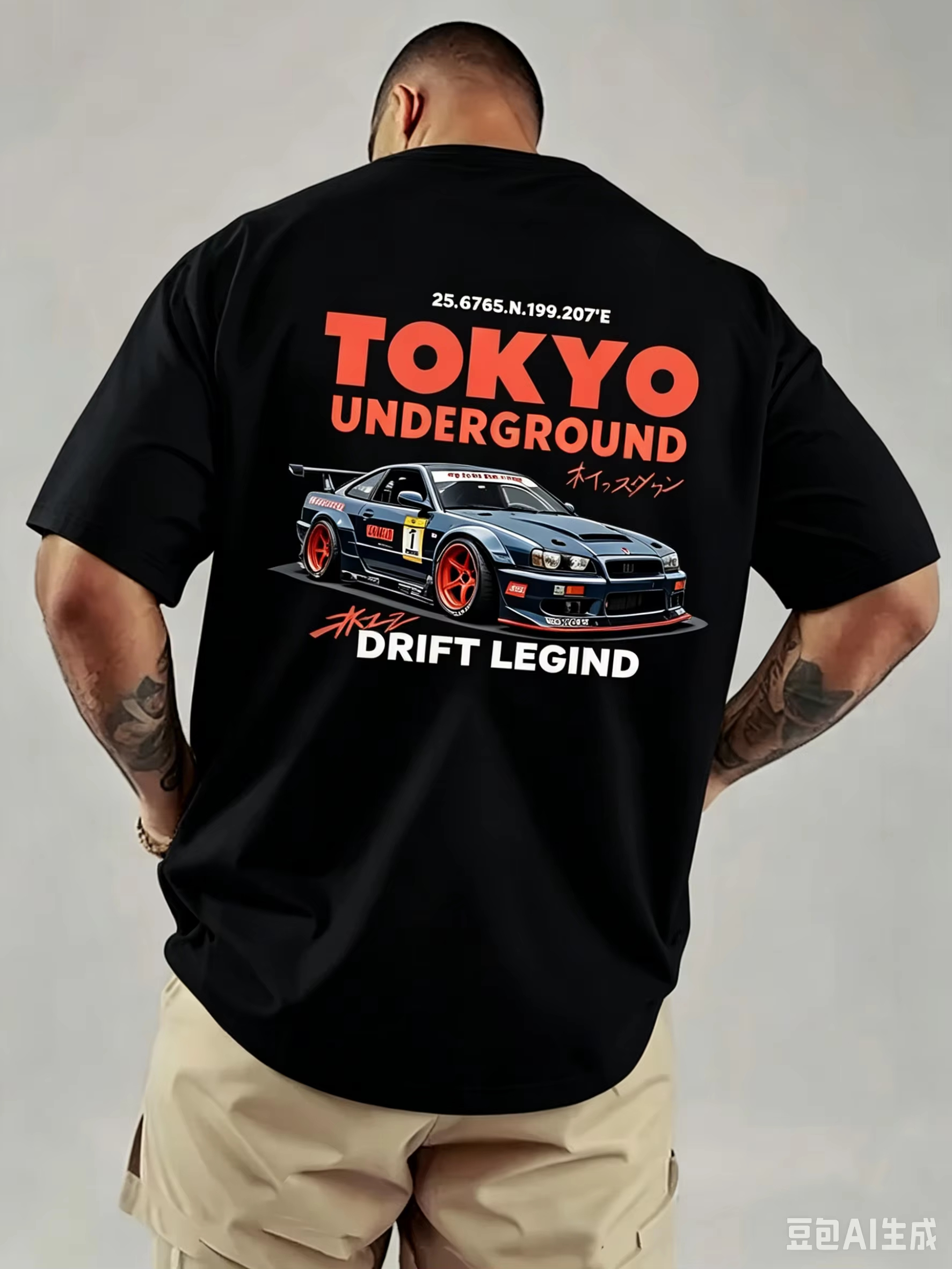Men's Cotton T-shirt for Summe - مراجعة Street Fashion Tokyo وسعره