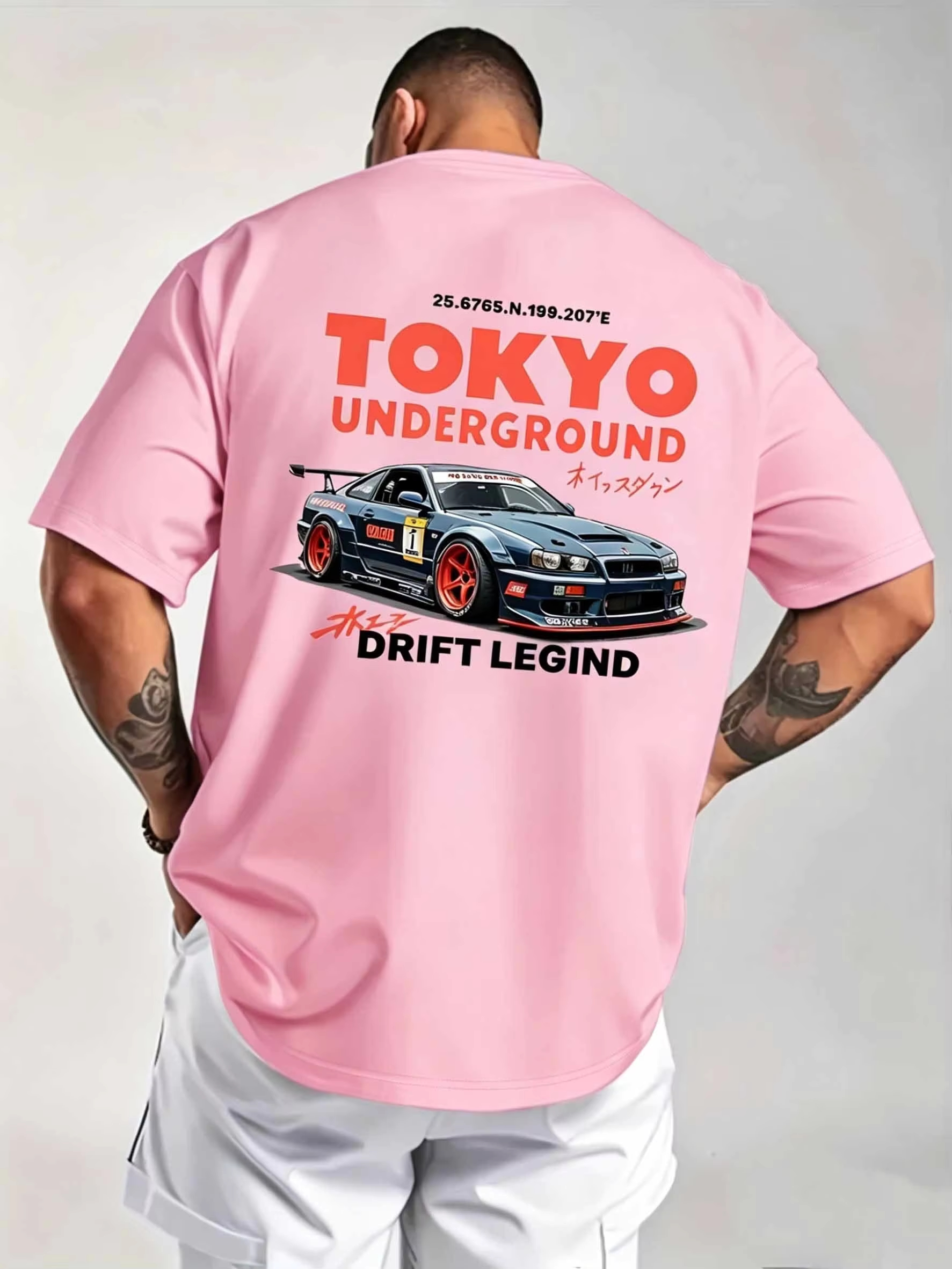 Men's Cotton T-shirt for Summe - مراجعة Street Fashion Tokyo وسعره