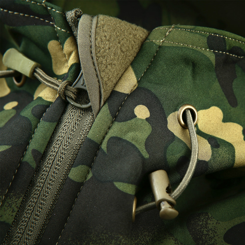 Hiking Jackets Men Camouflage  - مراجعة Windbreak Shell Jacket وسعره