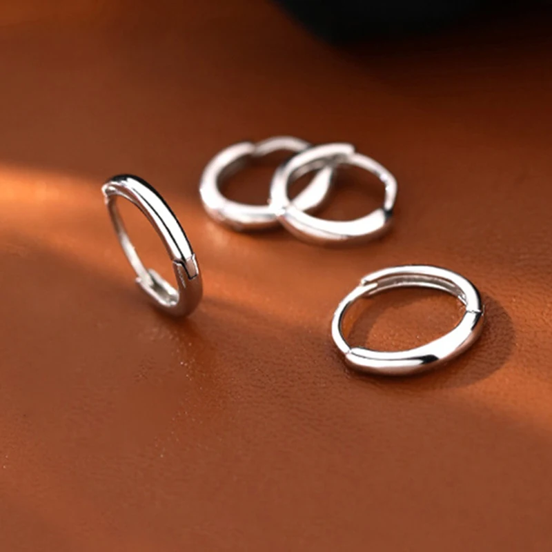4 Pairs Punk Steel-color Stain - مراجعة Street Fashion Earrings وسعره