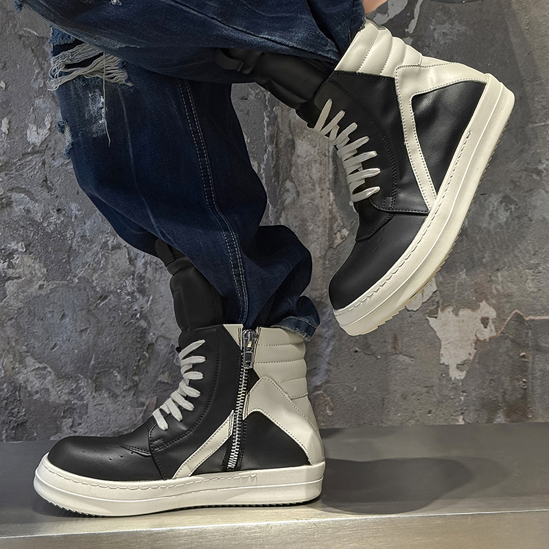 Brand Men Shoe Casual High Top - مراجعة Street Fashion Brand وسعره