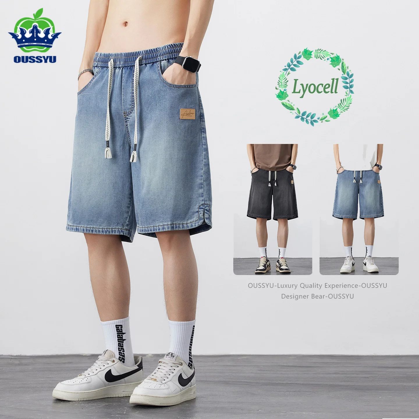 High Quality Summer Men's Jort - مراجعة Street Fashion Baggy وسعره