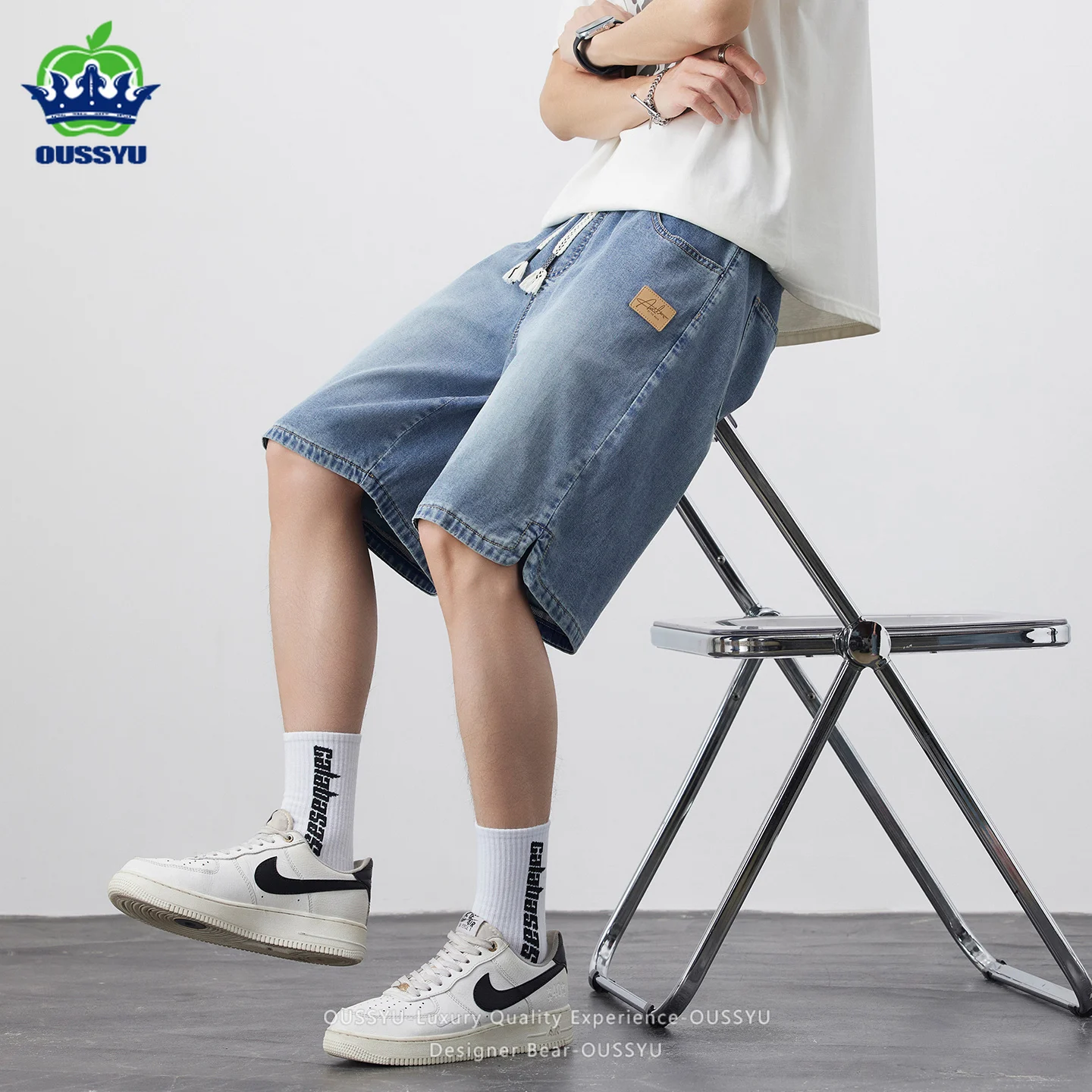 High Quality Summer Men's Jort - مراجعة Street Fashion Baggy وسعره