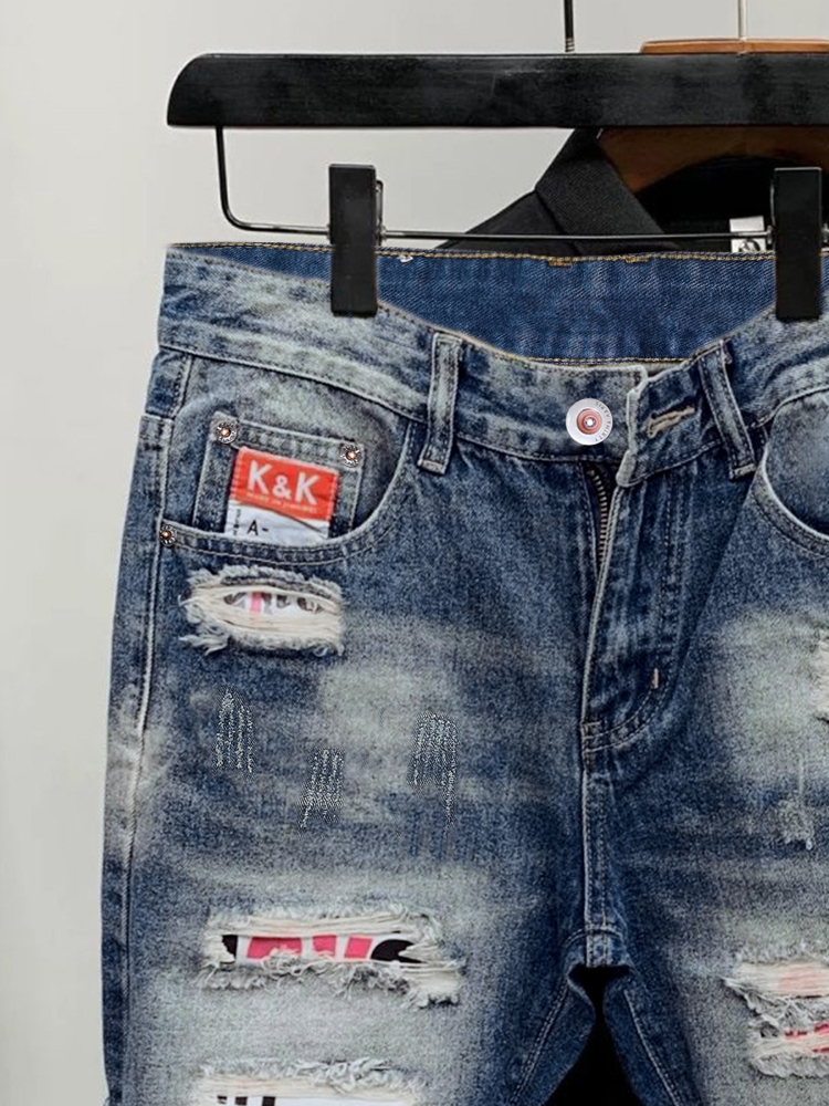 2026 Summer Ripped Straight Me - مراجعة Street Fashion Brand وسعره