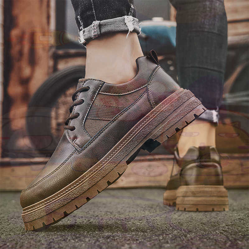 Dark Natural Leather Fashion T - مراجعة Street Fashion Vietnam وسعره
