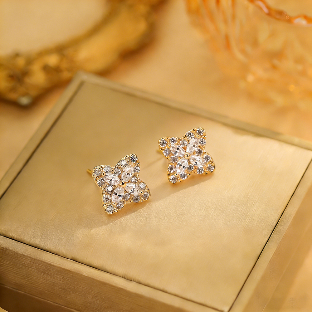 DE342 Fashion Street Snap Eleg - مراجعة Street Fashion Earrings وسعره