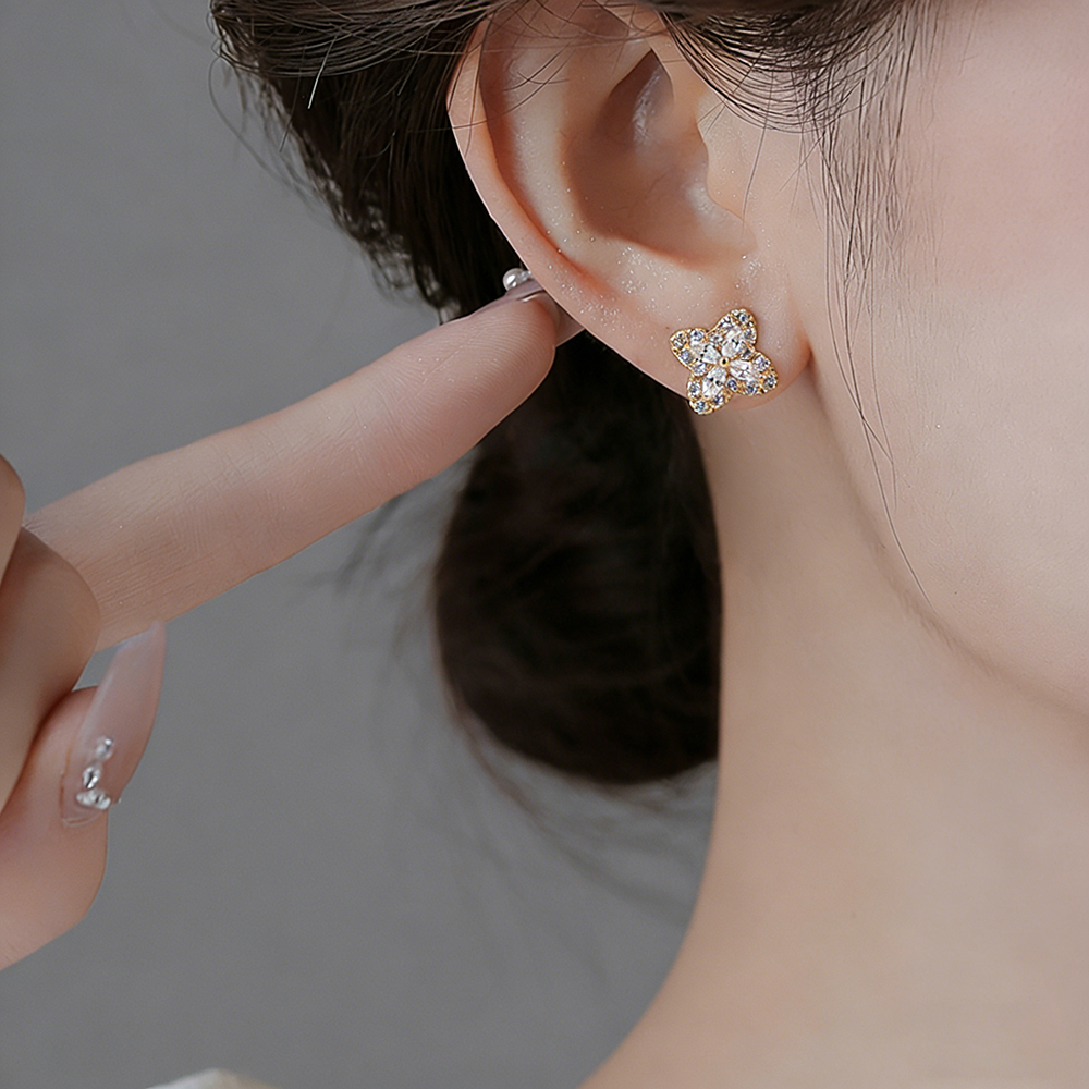DE342 Fashion Street Snap Eleg - مراجعة Street Fashion Earrings وسعره