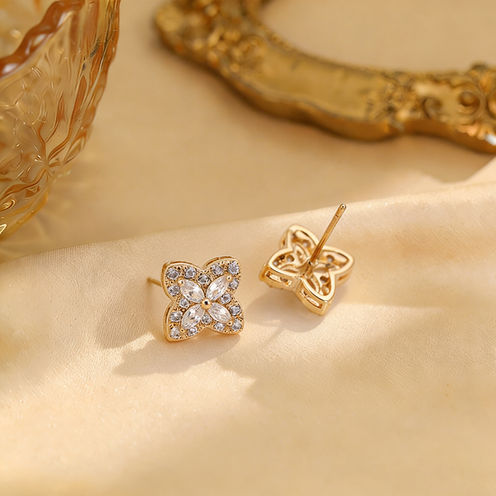 DE342 Fashion Street Snap Eleg - مراجعة Street Fashion Earrings وسعره