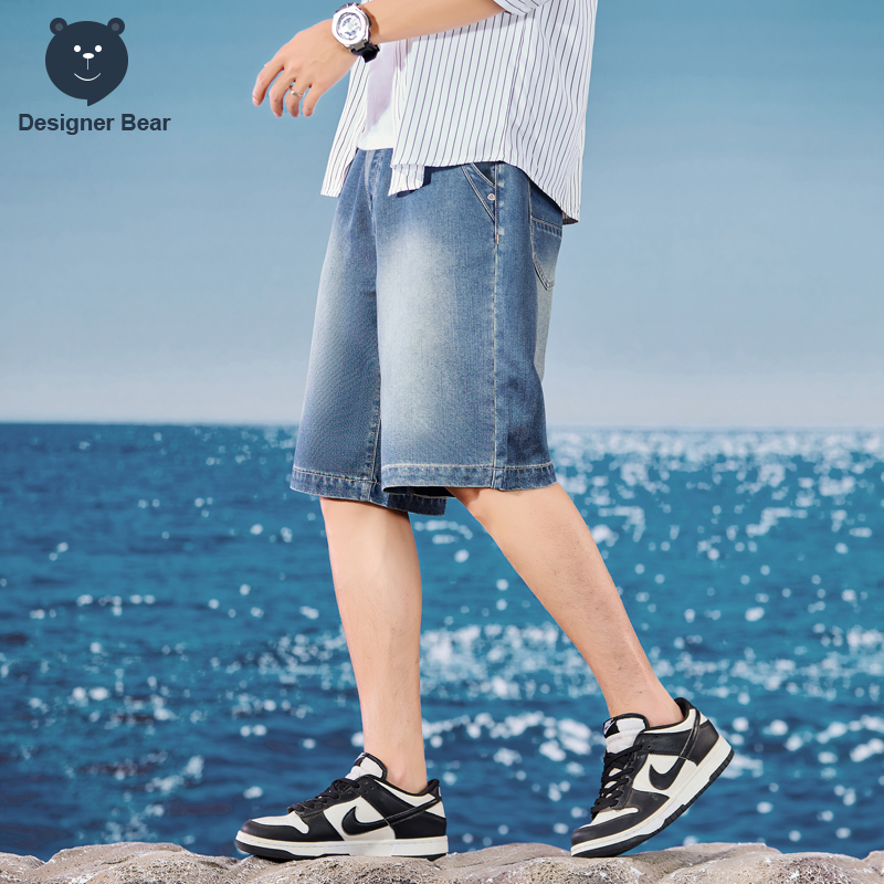 Summer Thin Men's Denim Shorts - مراجعة Street Fashion Baggy وسعره