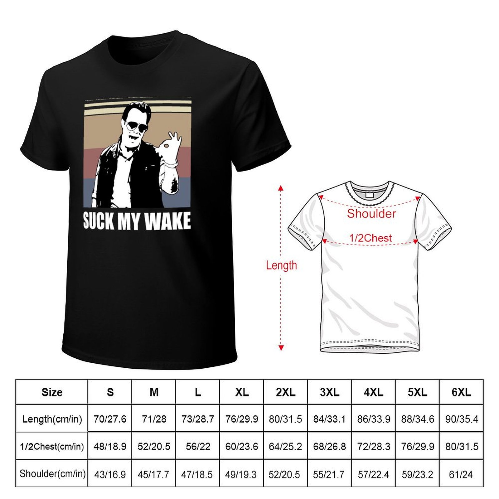 Artwesome Suck My Wake Retro Q - مراجعة Street Fashion Quotes وسعره