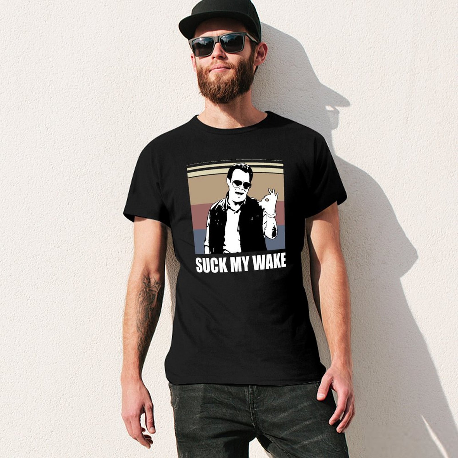 Artwesome Suck My Wake Retro Q - مراجعة Street Fashion Quotes وسعره