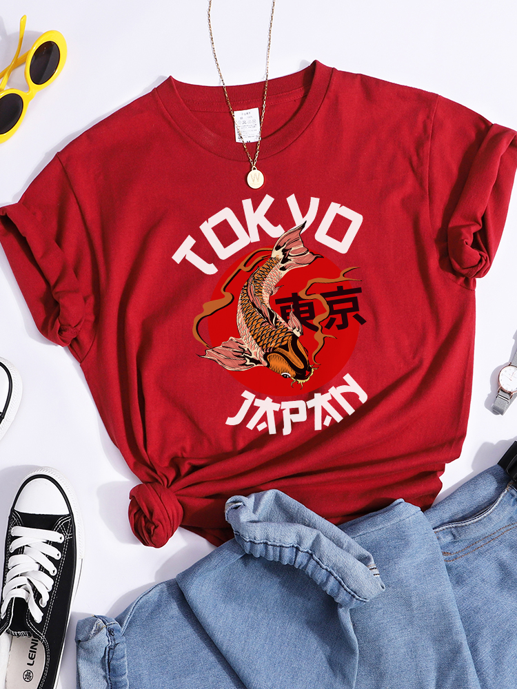 Tokyo Sun Carp, Japan Prints T - مراجعة Street Fashion Tokyo وسعره