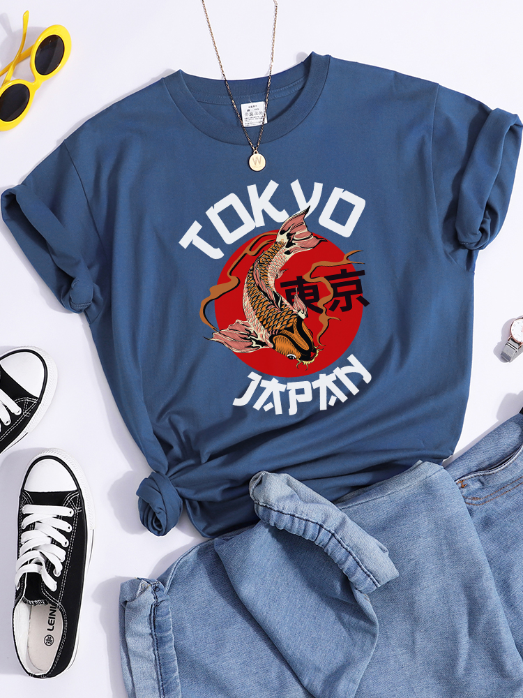 Tokyo Sun Carp, Japan Prints T - مراجعة Street Fashion Tokyo وسعره