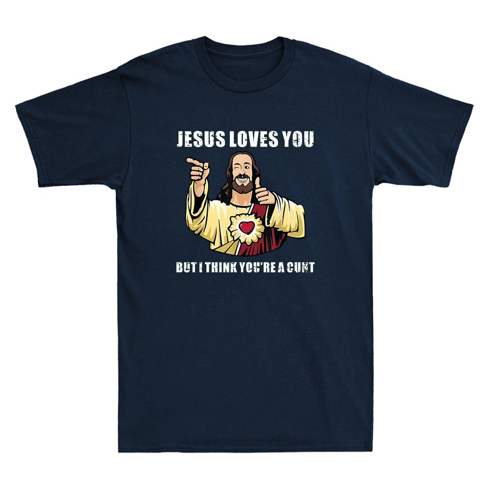 Jesus Loves You I Think You're - مراجعة Street Fashion Quotes وسعره