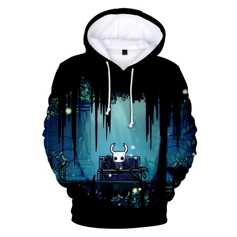 Hollow Knight  Hoodies Men Kor - مراجعة Graphic Hoodie Streetwear وسعره