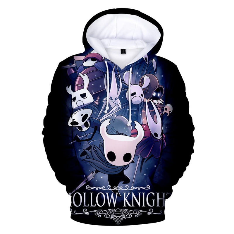 Hollow Knight  Hoodies Men Kor - مراجعة Graphic Hoodie Streetwear وسعره