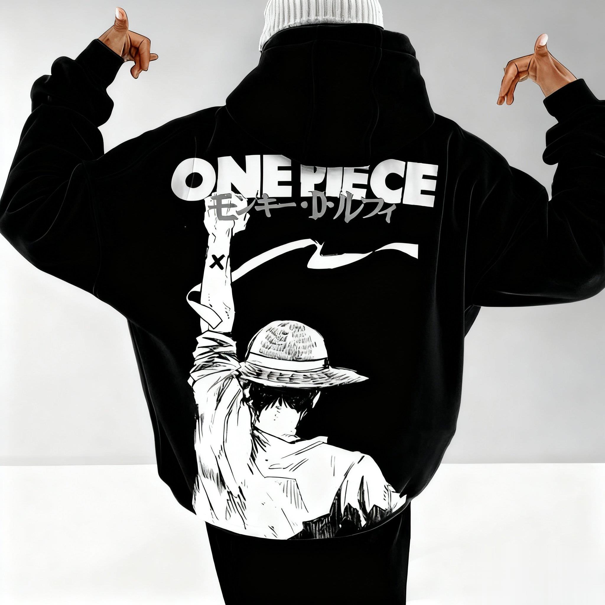 One Piece Anime Hoodie Men Wom - مراجعة Graphic Hoodie Streetwear وسعره