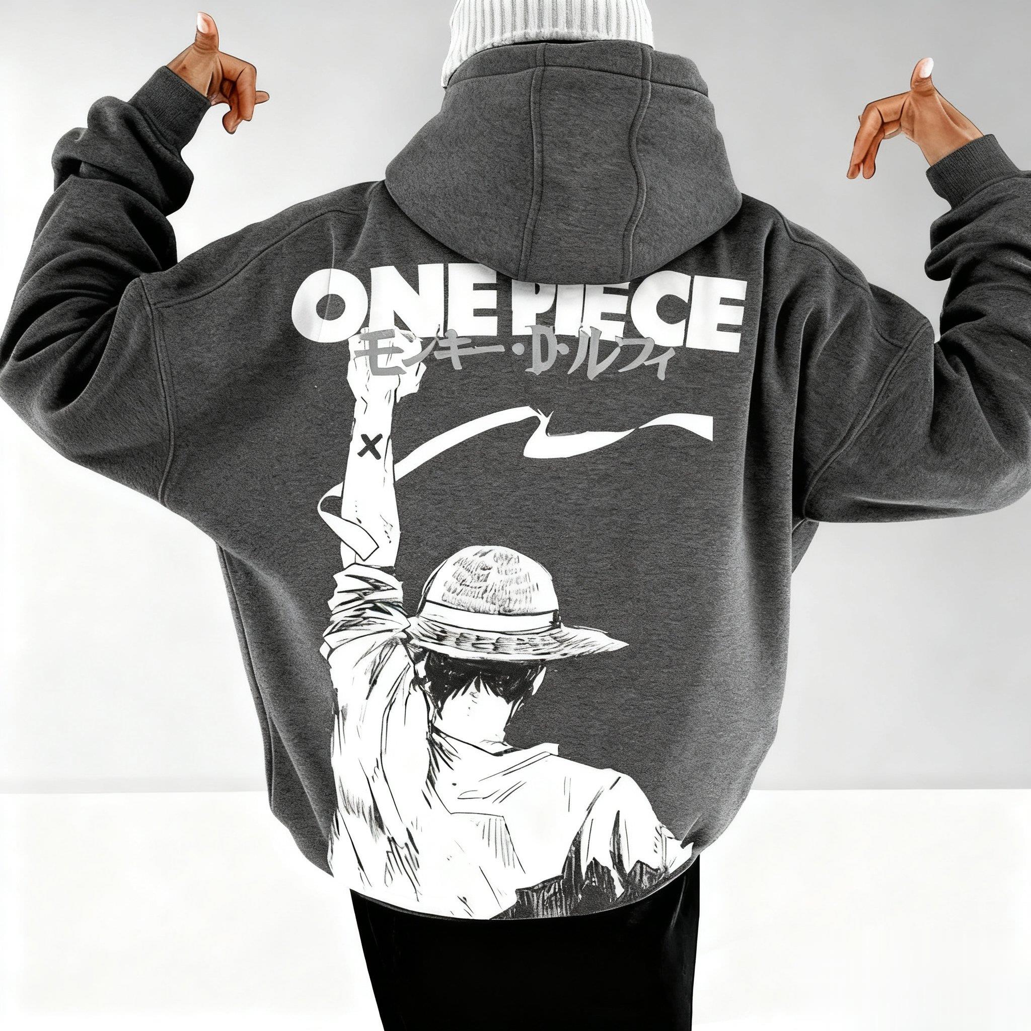 One Piece Anime Hoodie Men Wom - مراجعة Graphic Hoodie Streetwear وسعره