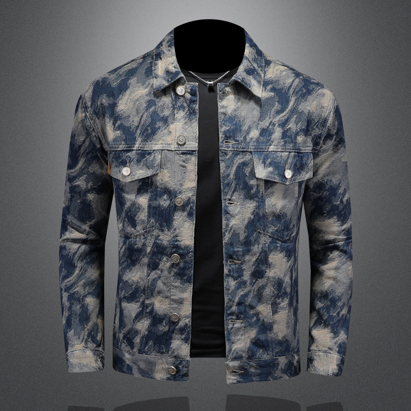 2025 Spring Vintage Denim Jack - مراجعة Street Fashion Men 2025 وسعره