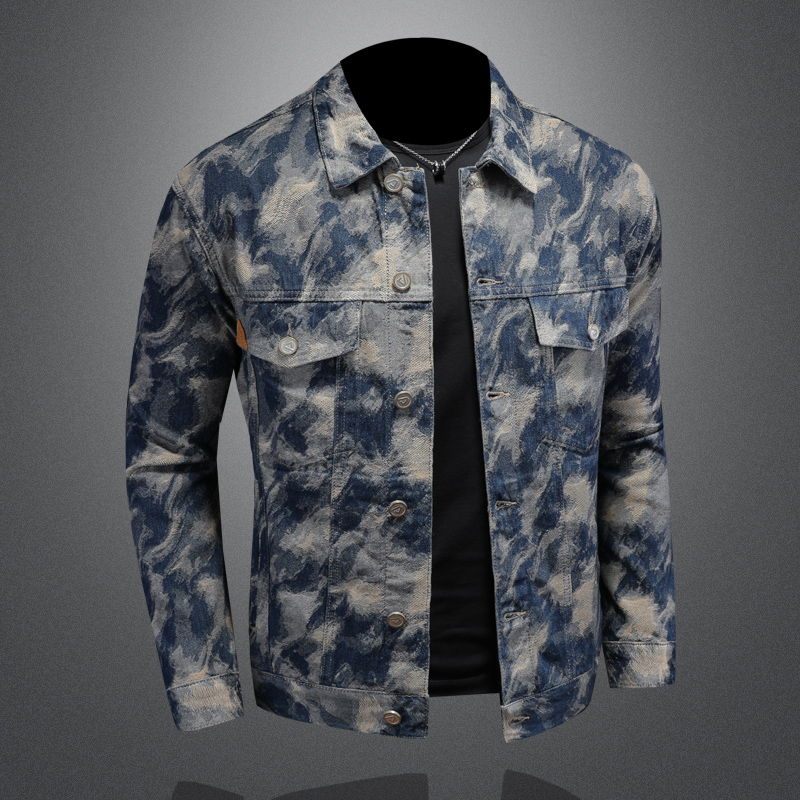 2025 Spring Vintage Denim Jack - مراجعة Street Fashion Men 2025 وسعره