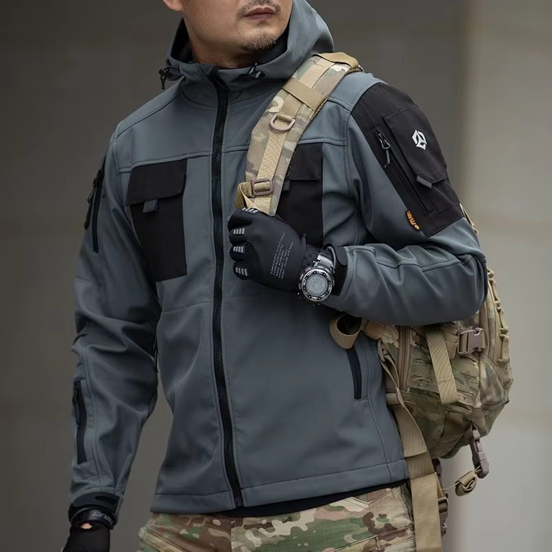 TAD Shark Soft Shell Military  - مراجعة Windbreak Shell Jacket وسعره