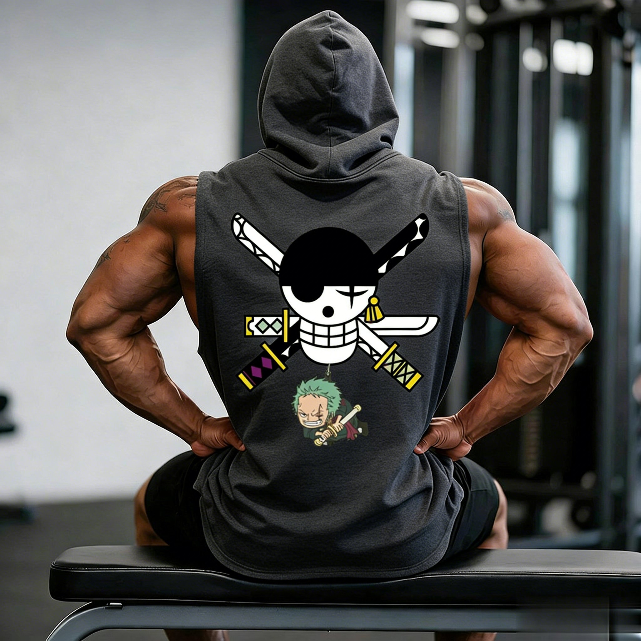 Men's Tank Top One Piece Sleev - مراجعة Graphic Hoodie Streetwear وسعره